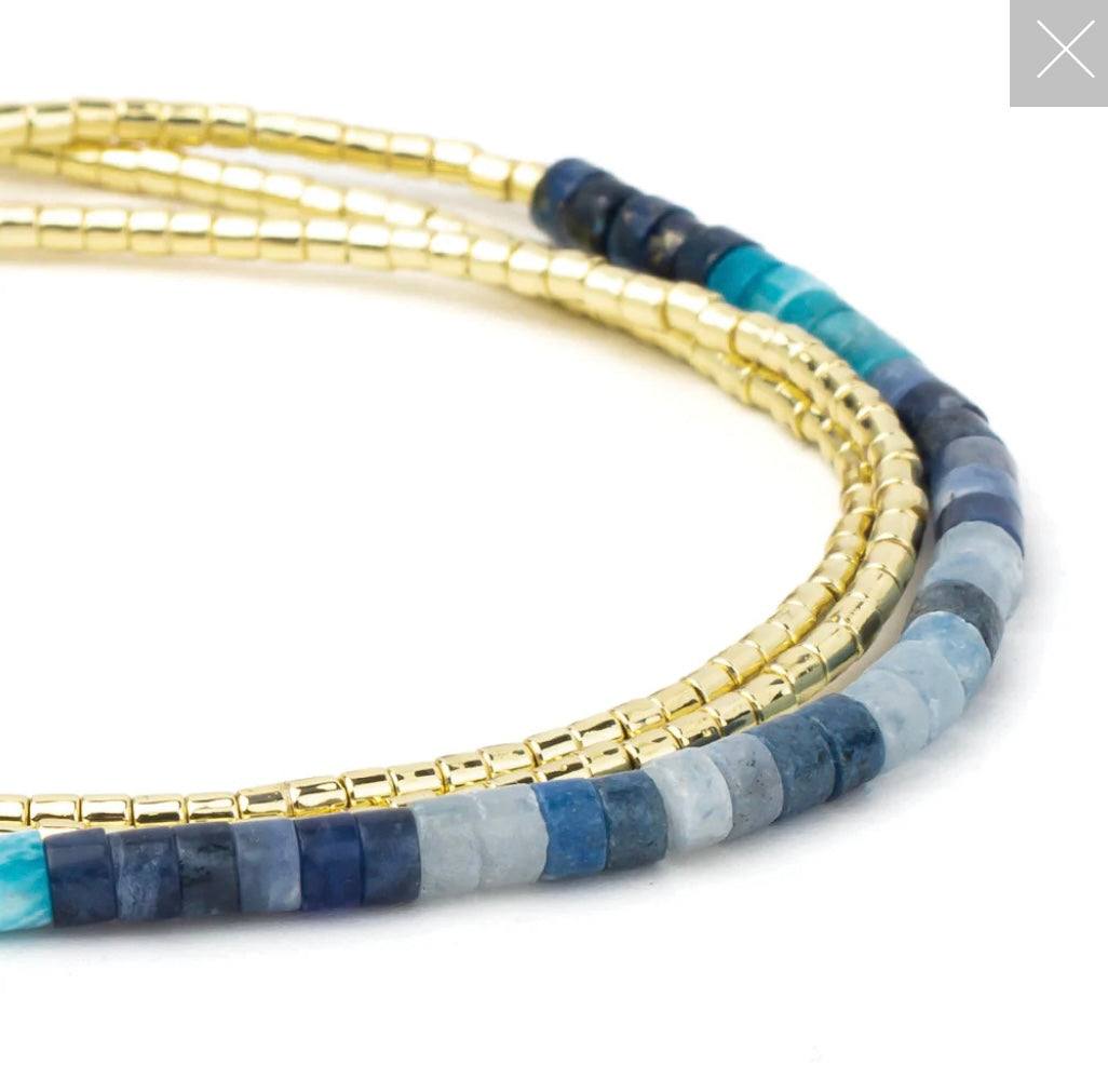 Scout Ombre Stone Wrap - Midnight/Gold