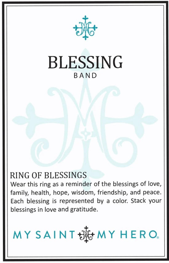 My Saint My Hero Stack your Blessing Rings