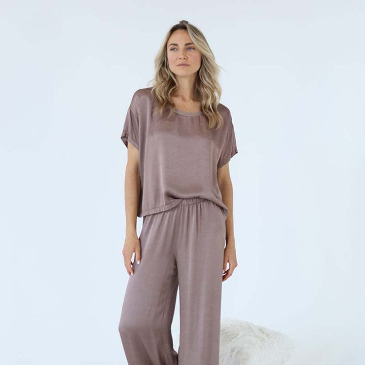 PJ Harlow Daydream Bertie Satin Tee