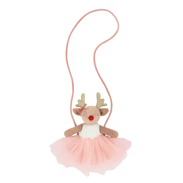 Mud Pie Pink Christmas Purses
