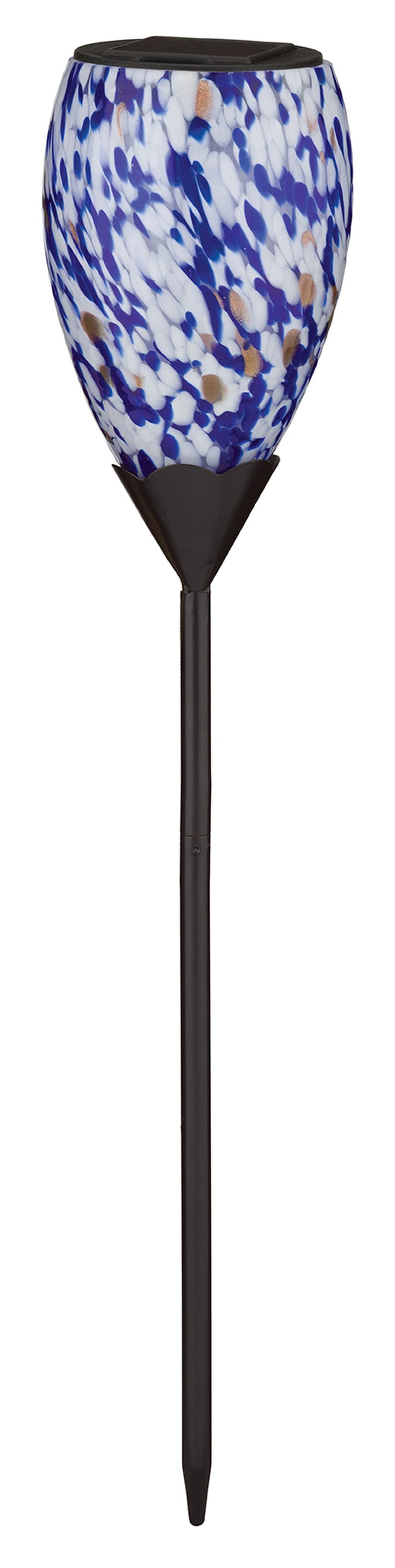 Murano Solar Stake - White Multi