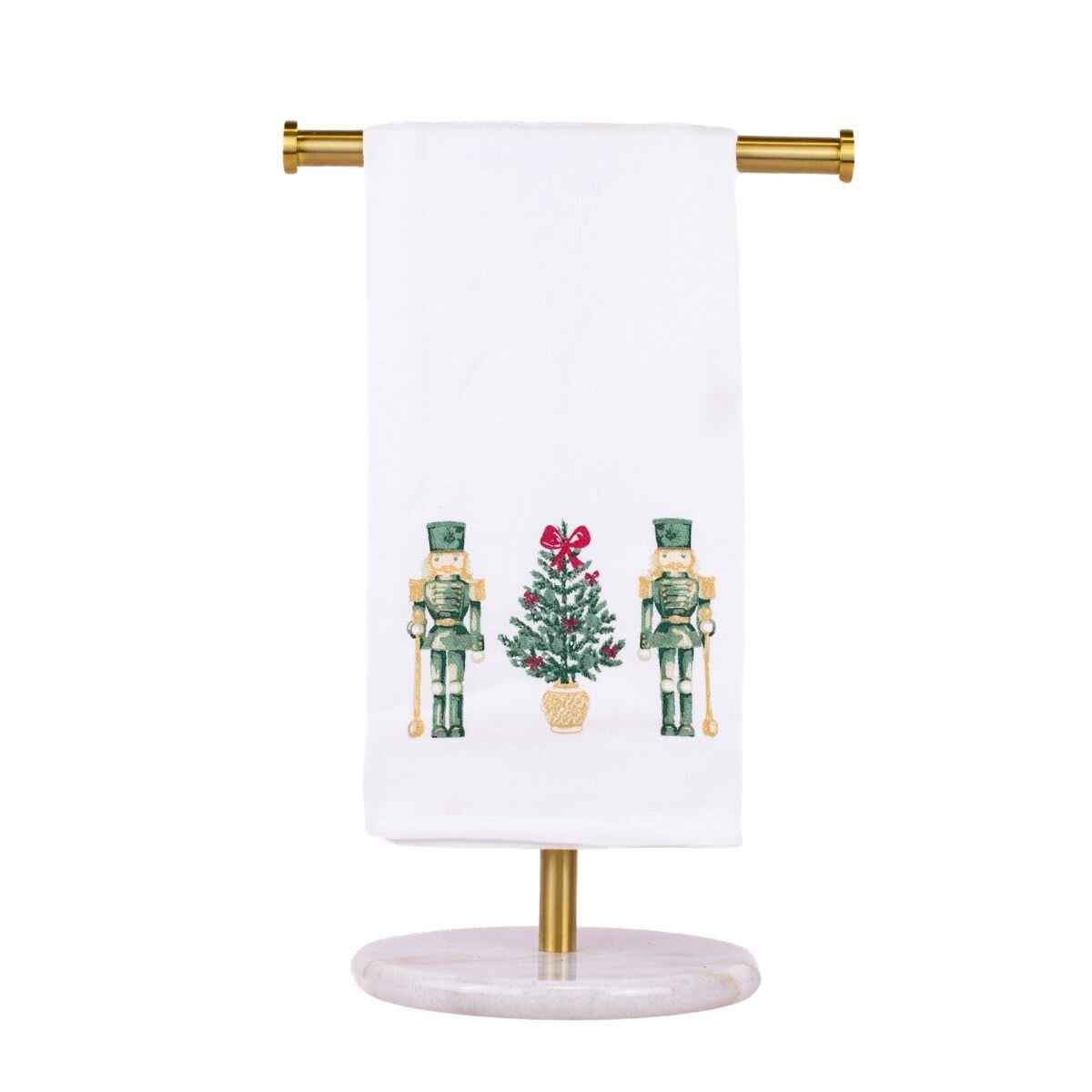 Nutcrackers with Tree Tea Towel