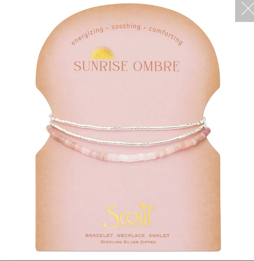 Scout Ombre Stone Wrap - Sunrise/Silver