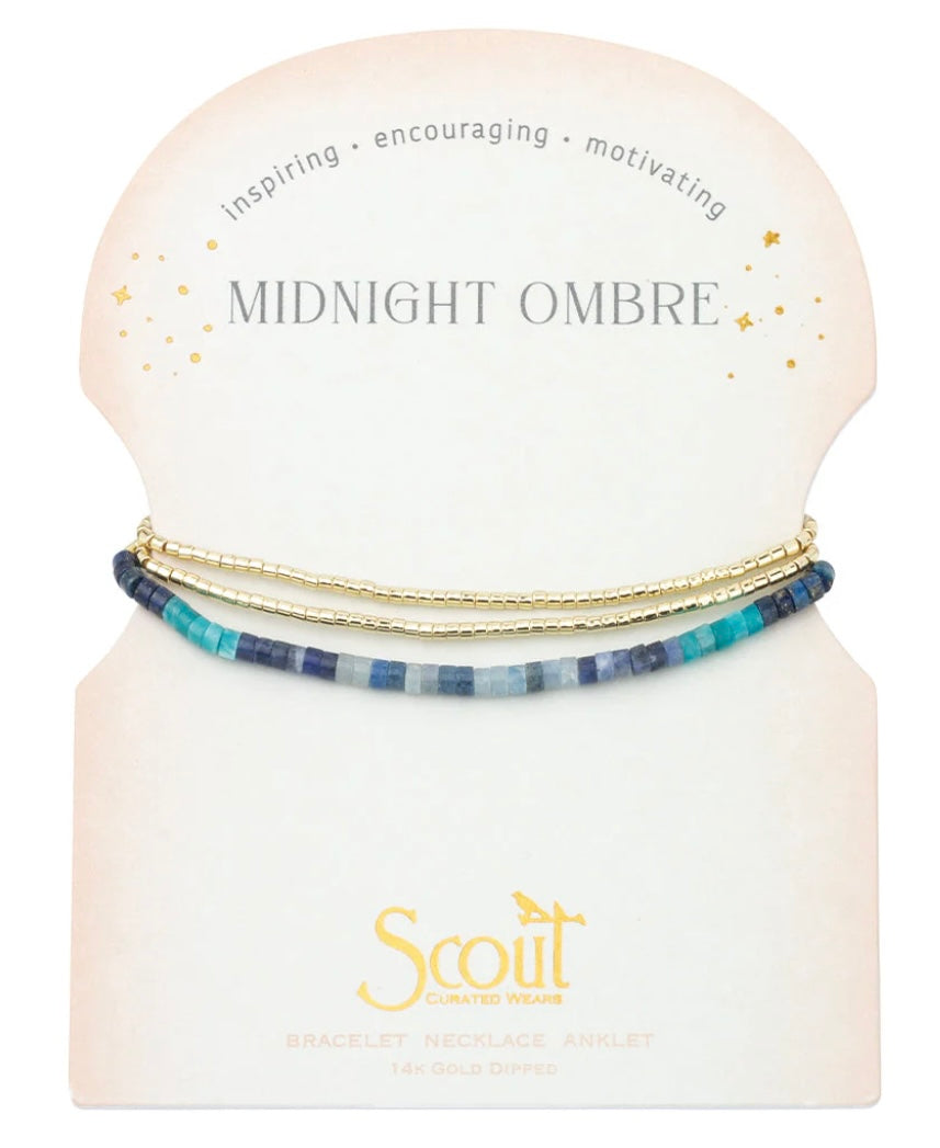 Scout Ombre Stone Wrap - Midnight/Gold