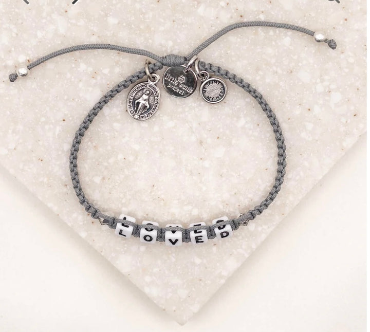 Little Words Project and My Saint My Hero Loved Bracelet