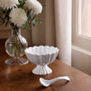 VIDA Vienna Mini Pedestal with Spoon (White)