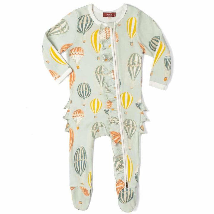 Vintage Balloons Organic Cotton Sleep Wear