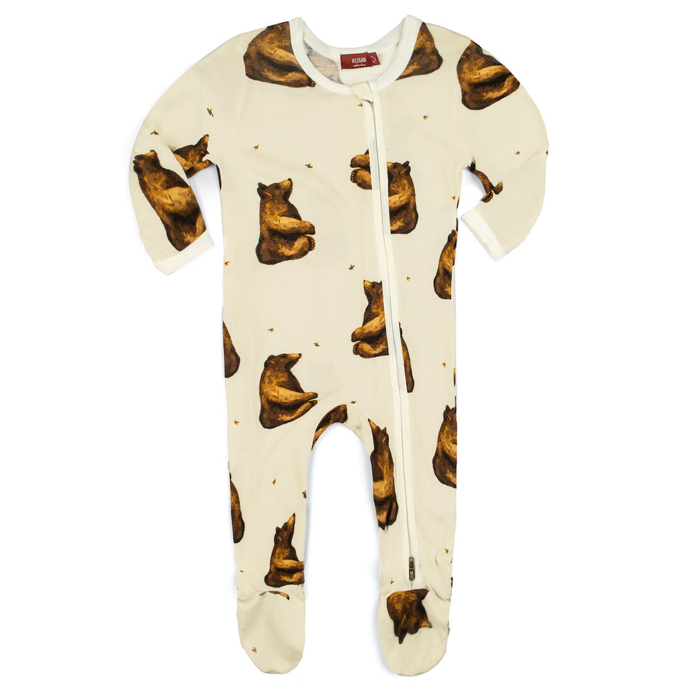 Honey Bear Bamboo Sleep Wear