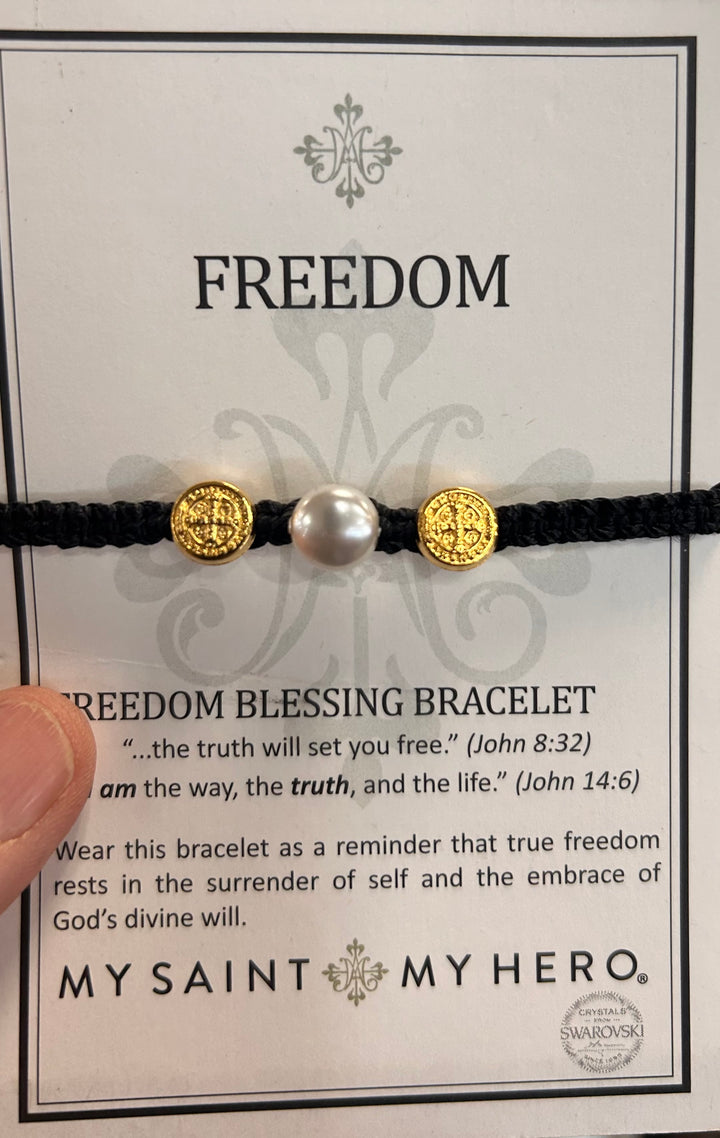 My Saint My Hero Freedom Blessing Bracelet