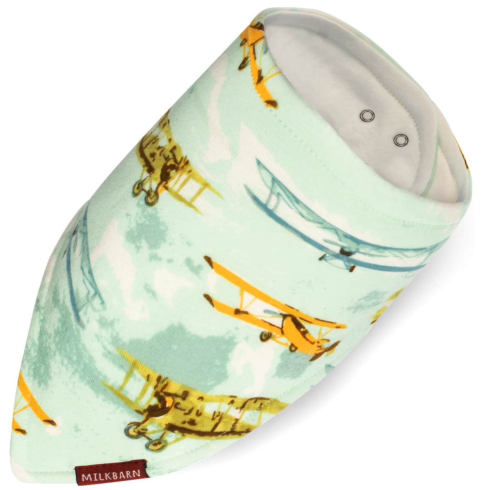 Organic Cotton Three-Layer Kerchief Bib