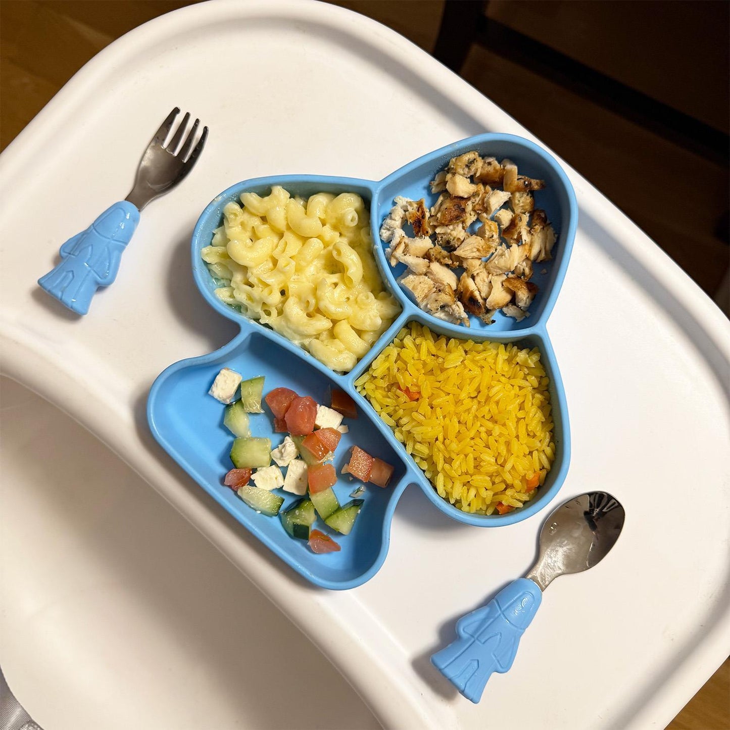 Airplane 3 Pc Meal Time Toddlers Set