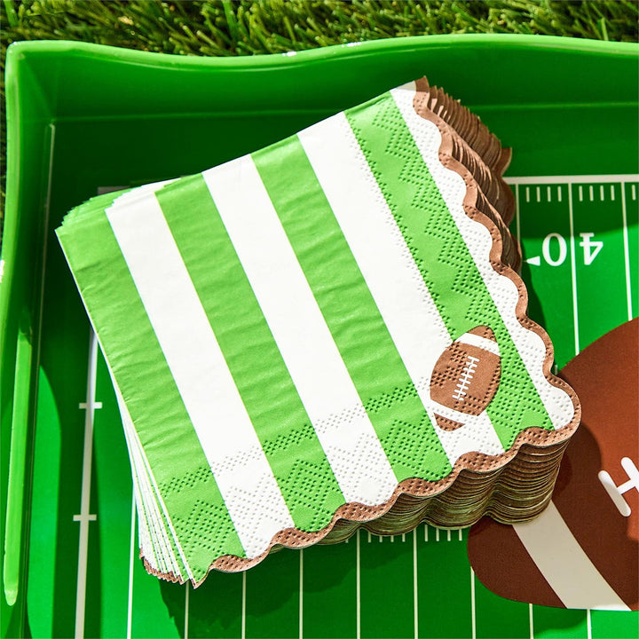 Game Day 24 Pc Paper Napkin Unit Includes 2 Styles Game Day