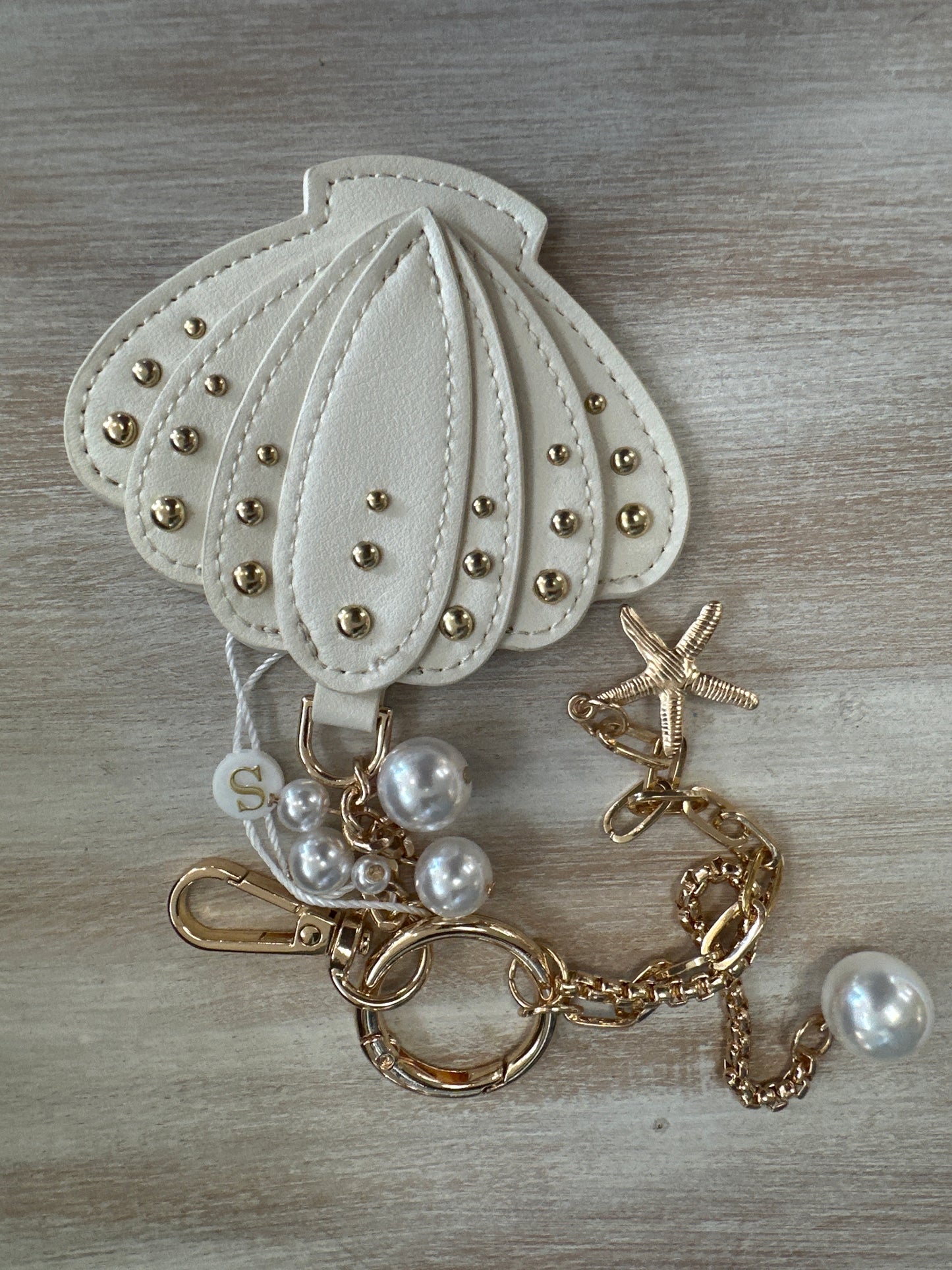 Seashell Bag Charm/Key Ring