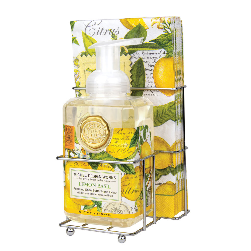 Lemon Basil Foaming Hand Soap w/Napkins
