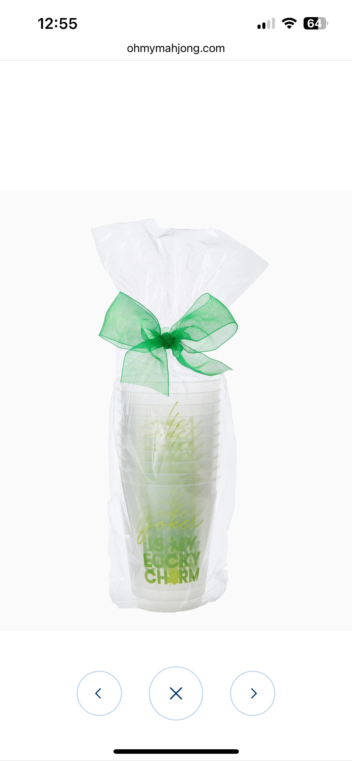 Lucky Charm Frosted Cup