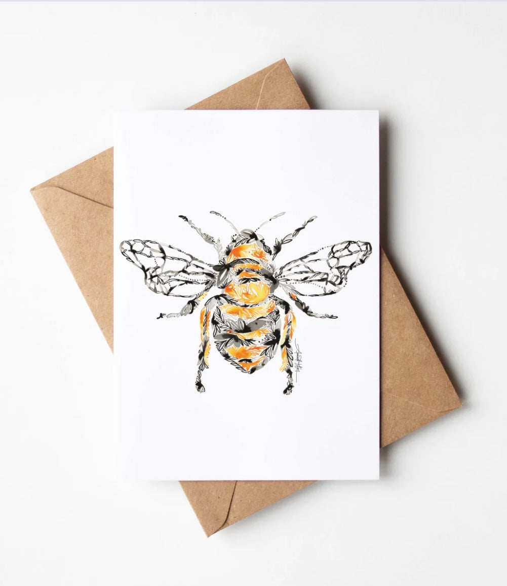 Honey Bee Notecard Set