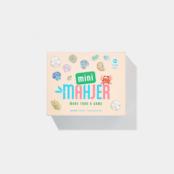 Mini Mahjer Just the Tiles: BEACH Edition