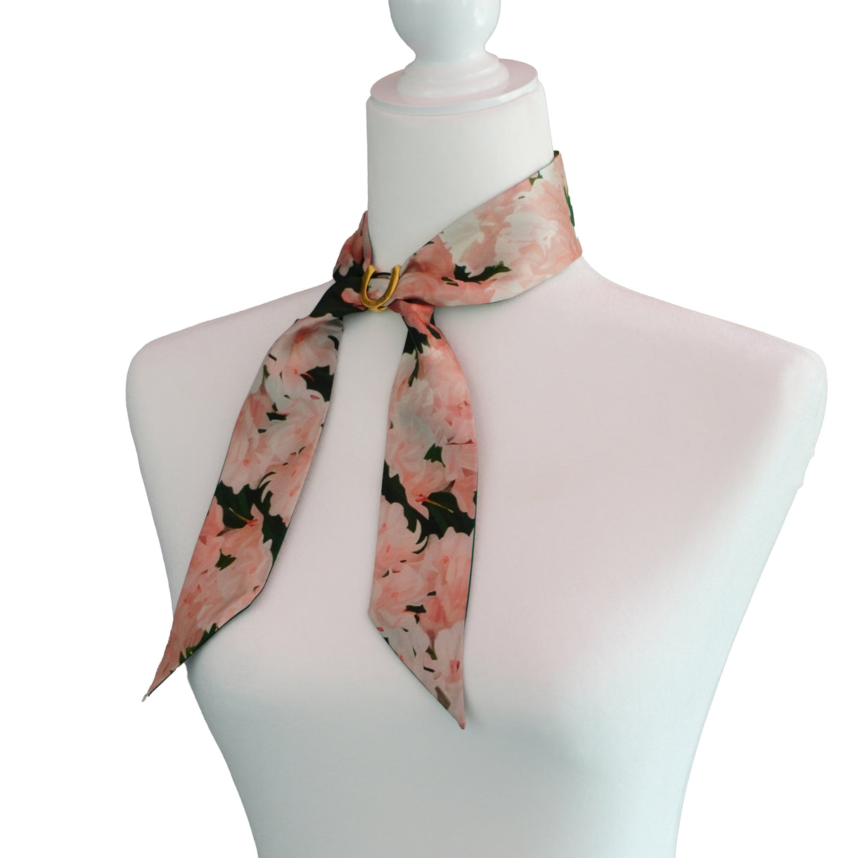 Silk Twill Skinny Scarfs
