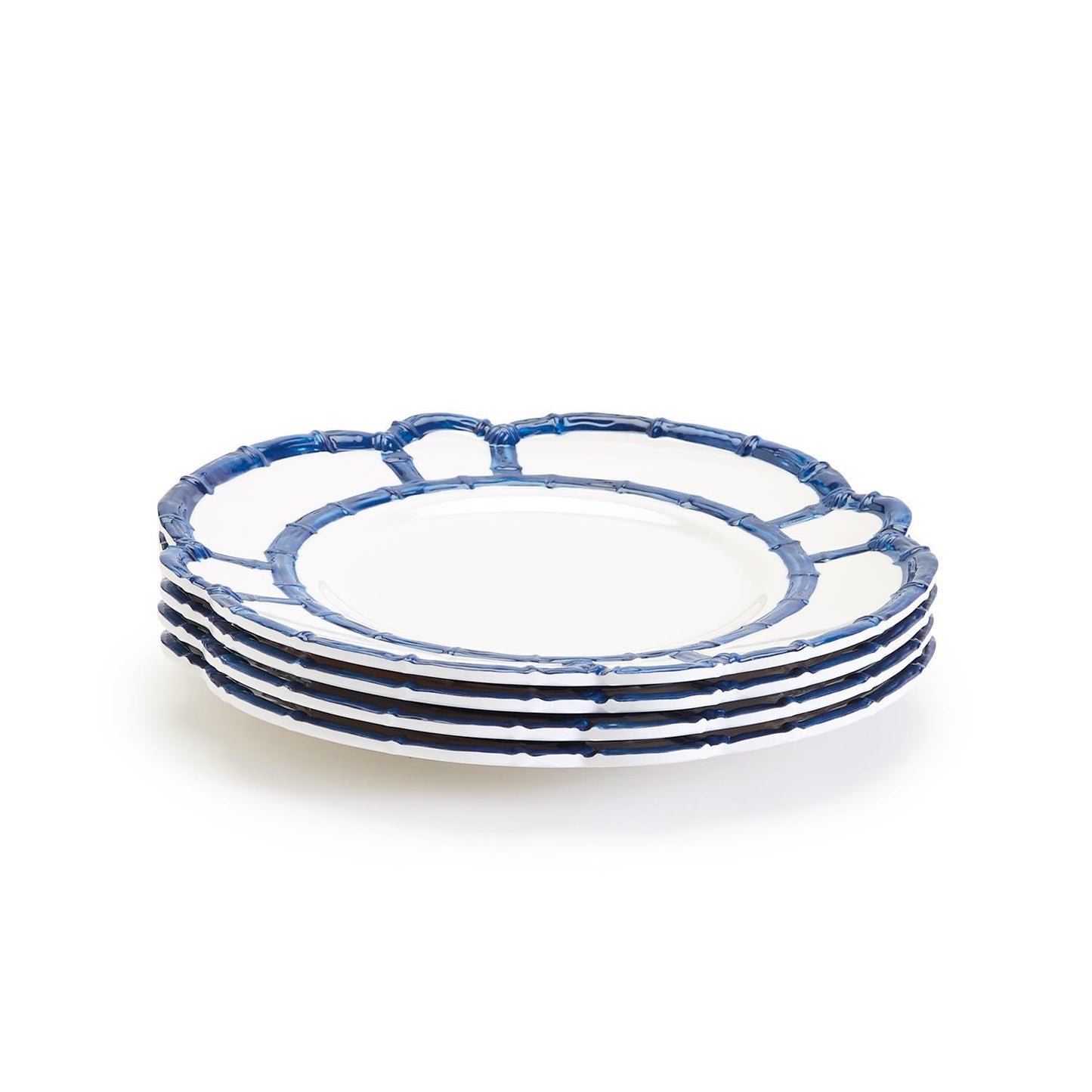Blue Melamine Dinner Plates