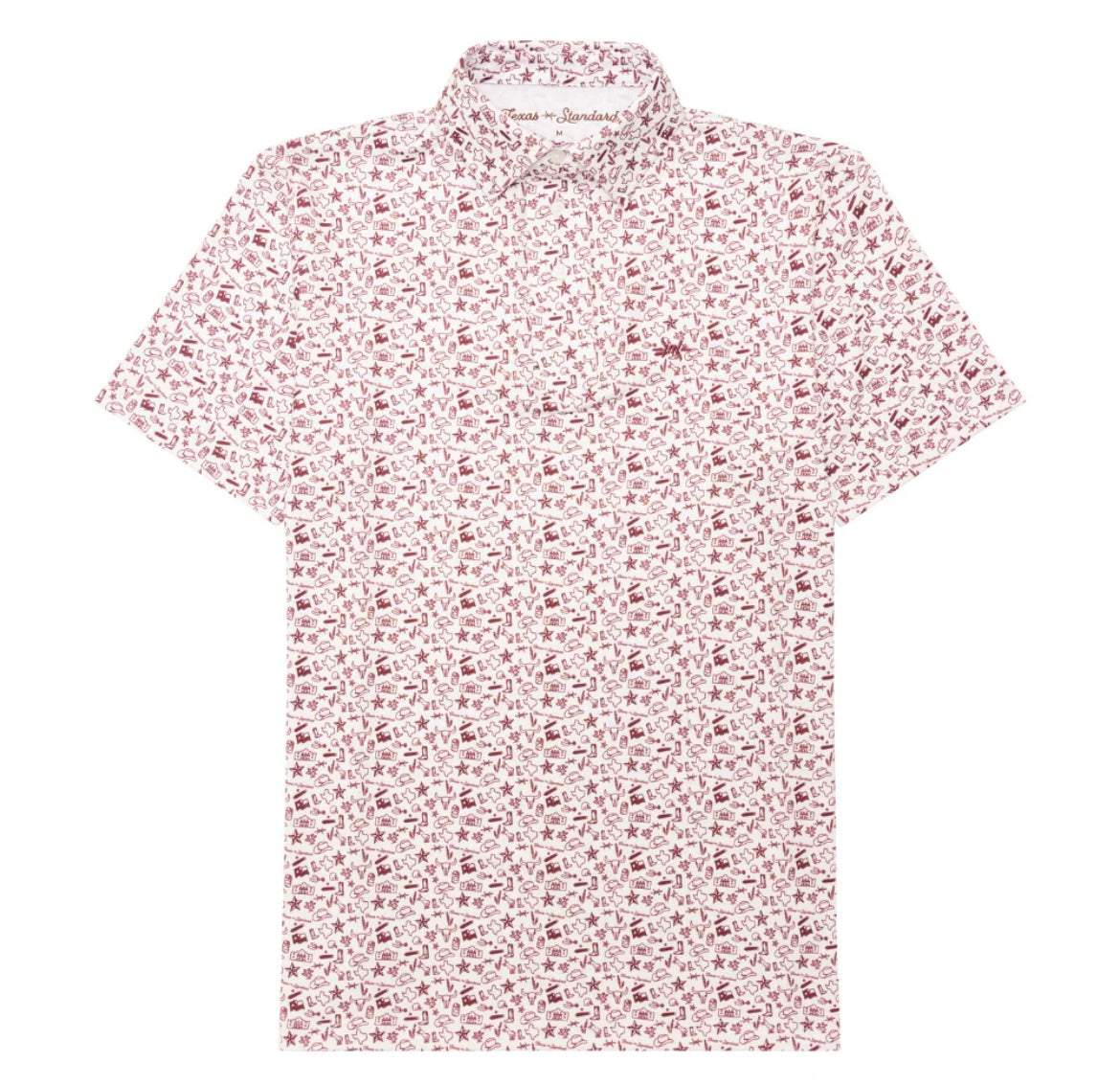 Texas Standard. TRADITIONS POLO TEXAS ICONS MAROON