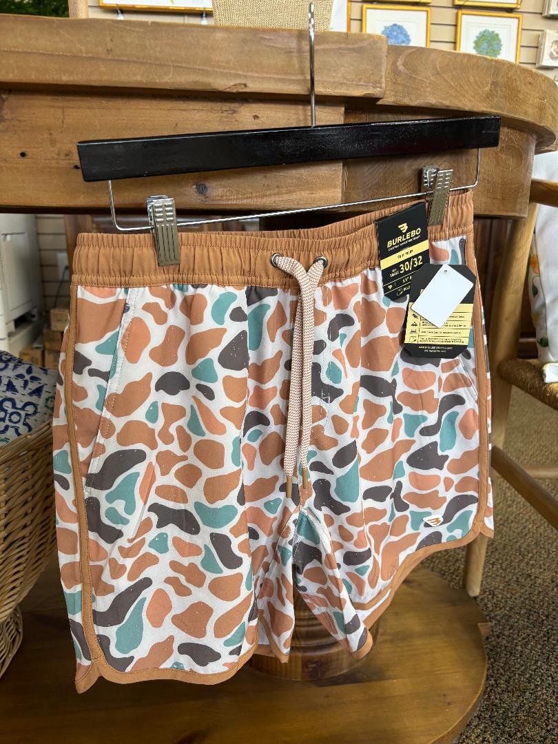 Bayside Camo Swim Trunks