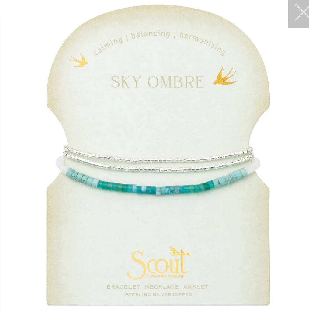 Scout Ombre Stone Wrap Sky/Silver