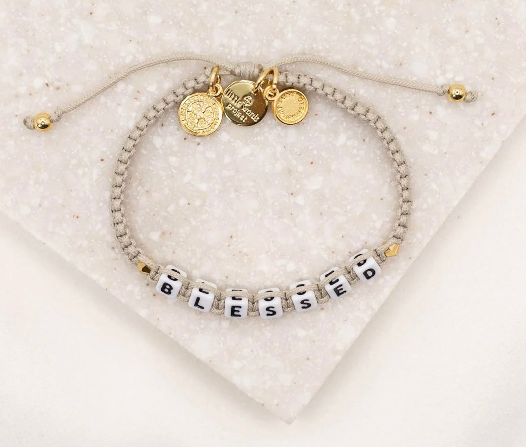 My Saint My Hero Little Words Project and My Saint My Hero Blessed Bracelet