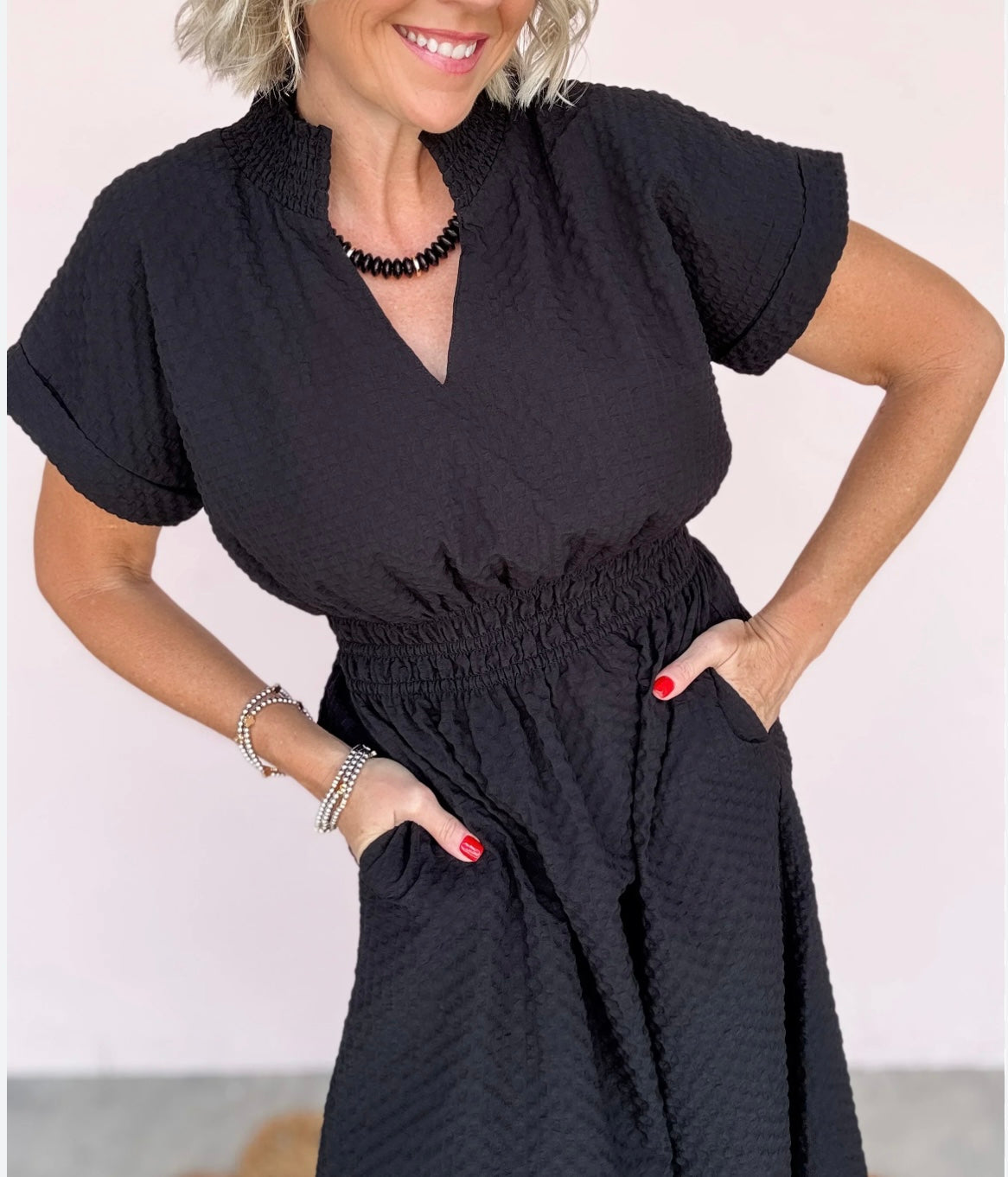 THML BLACK DRESS