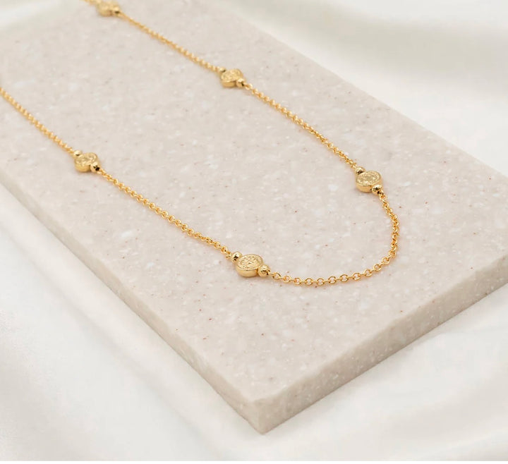 My Saint My Hero Blessings by the Yard Necklace