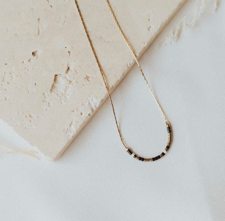 My Saint My Hero I Love You Morse Code Necklace