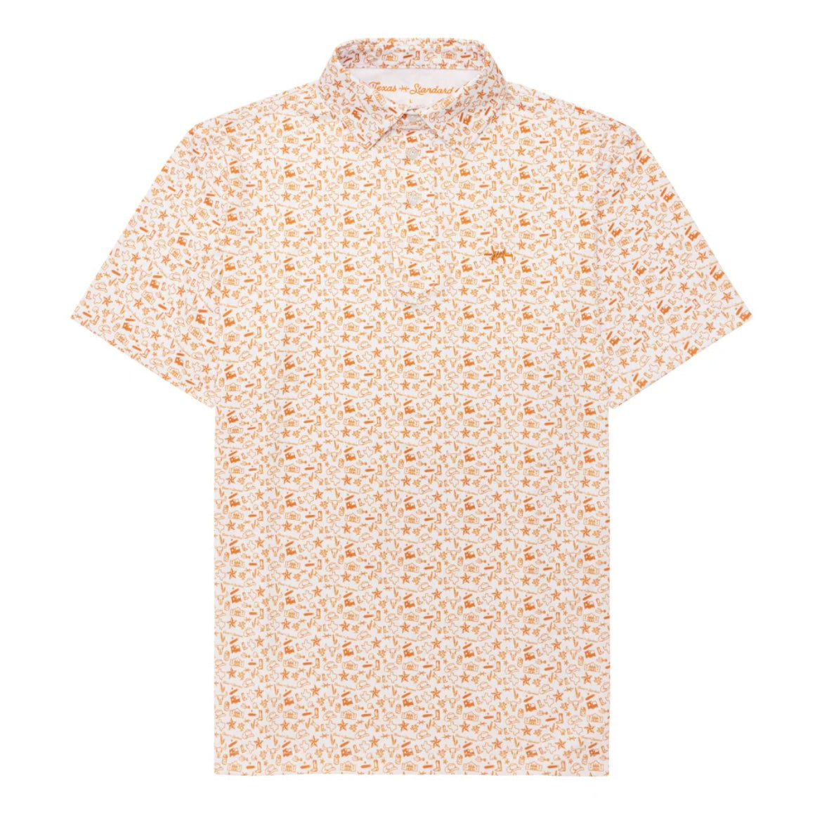 Texas Standard TRADITIONS POLO TEXAS ICONS BURNT ORANGE