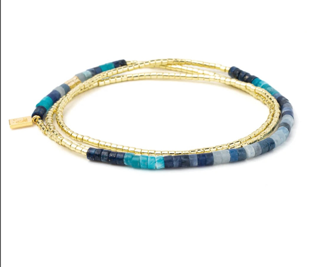Scout Ombre Stone Wrap - Midnight/Gold