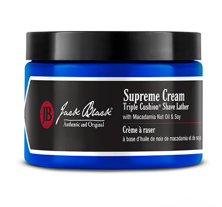 Supreme Cream Triple Cushion Shave Lather with Macadamia Nut Oil & Soy