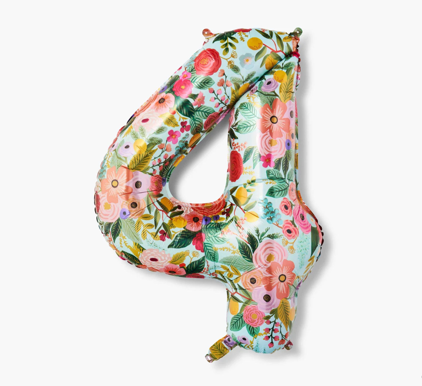 Numbered Floral Balloons