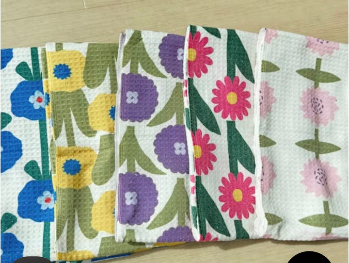 Hazel Mazel Waffle Weave Microfiber Tea Towel