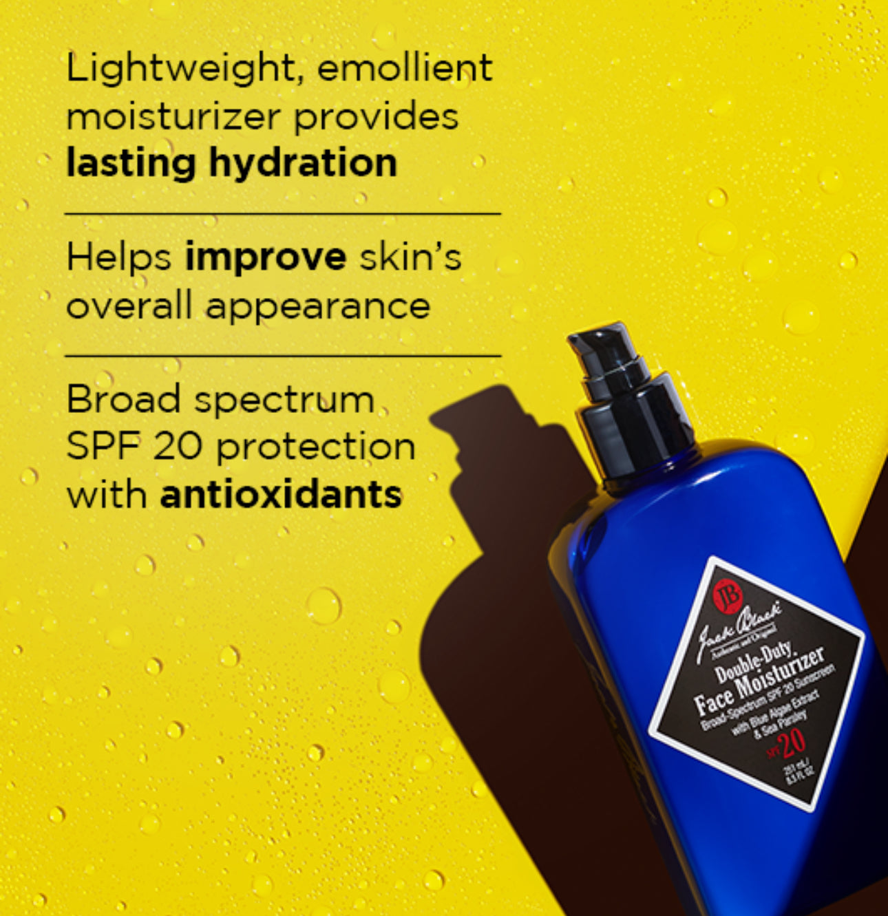 Double-Duty Face Moisturizer Broad-Spectrum SPF 20 Sunscreen