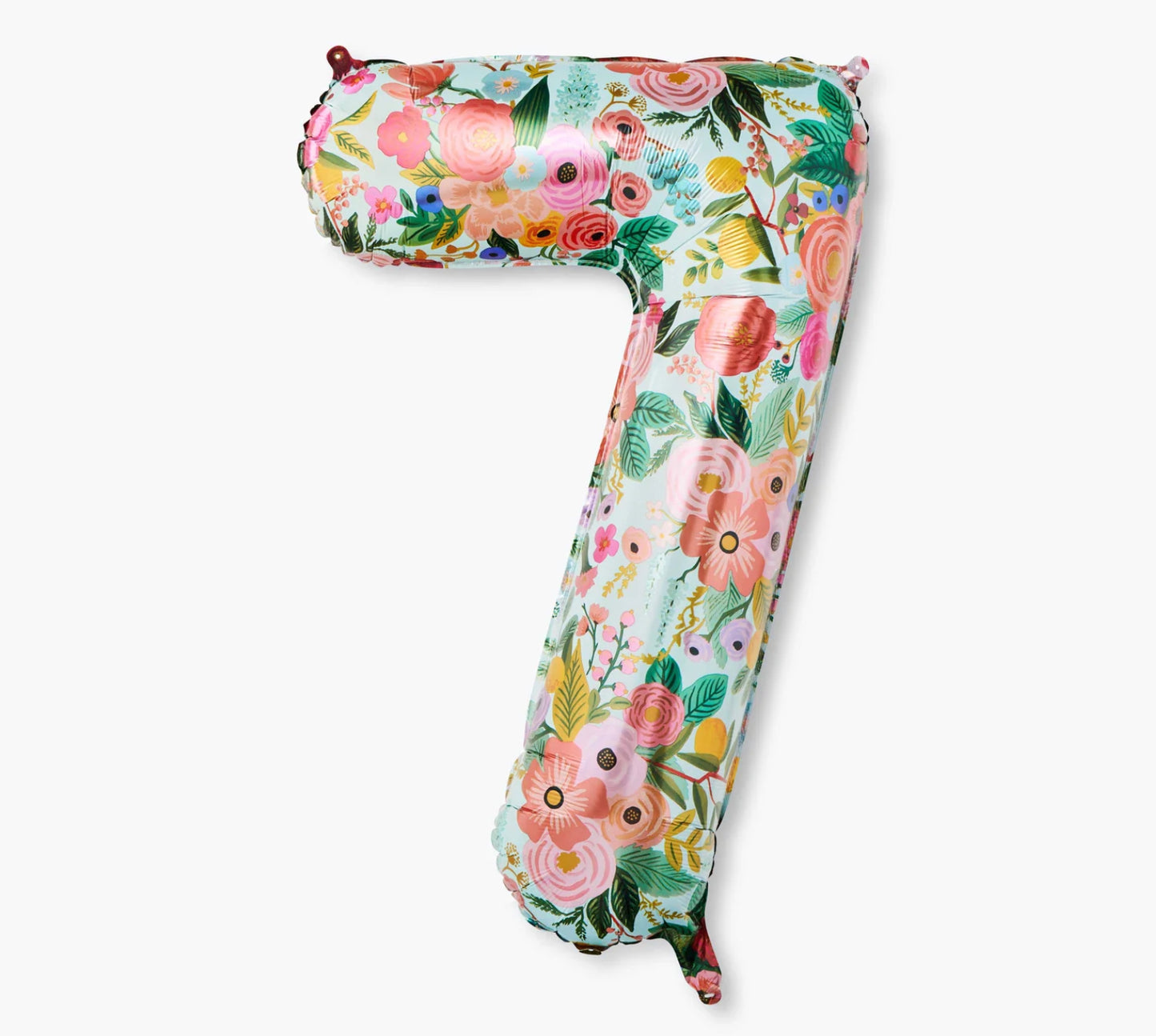 Numbered Floral Balloons