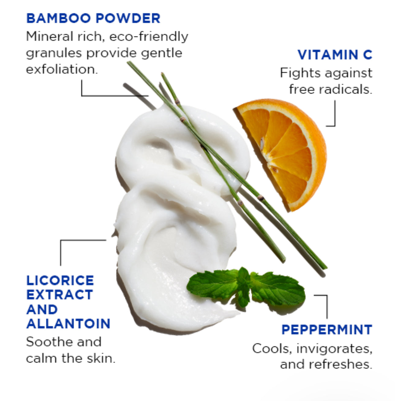 Face Buff Energizing Scrub with Vitamin C & Mint