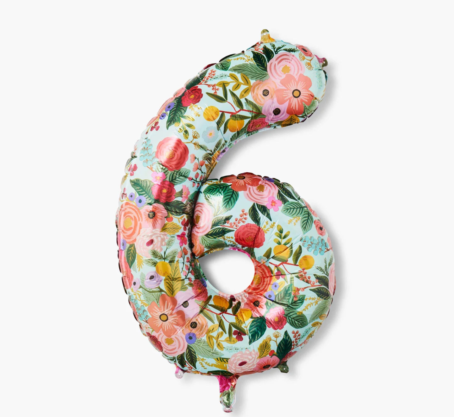 Numbered Floral Balloons