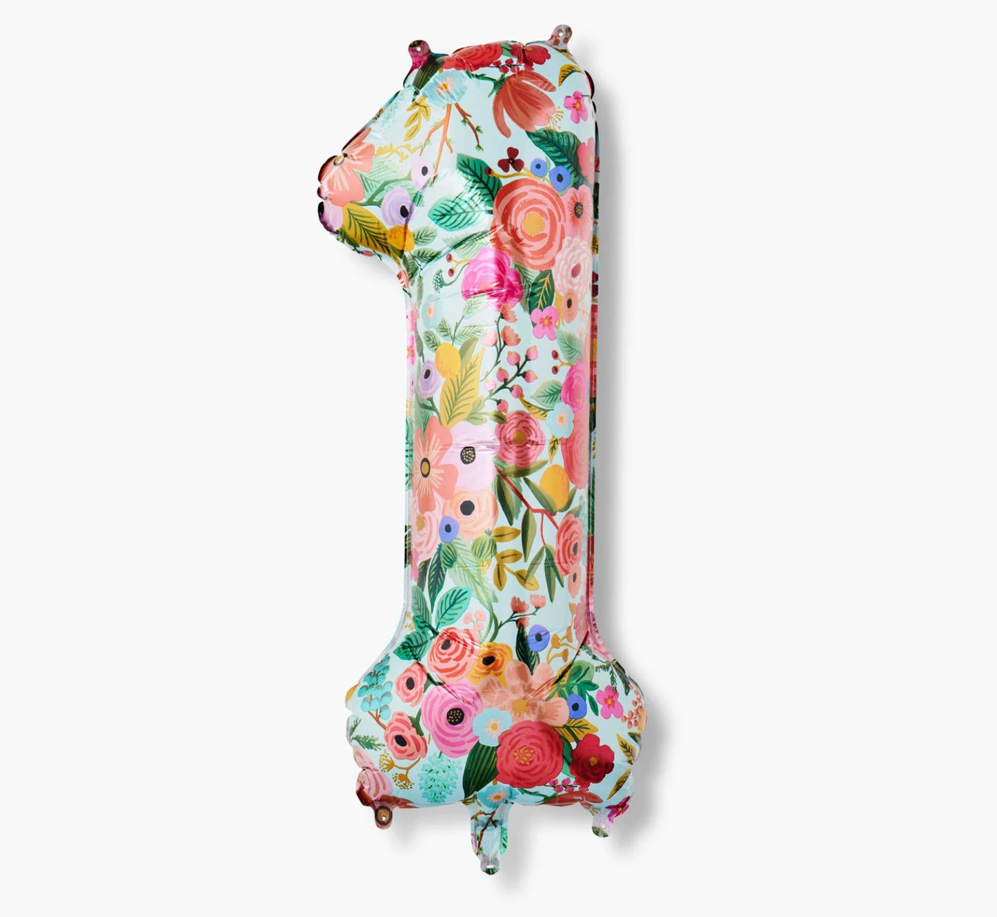Numbered Floral Balloons