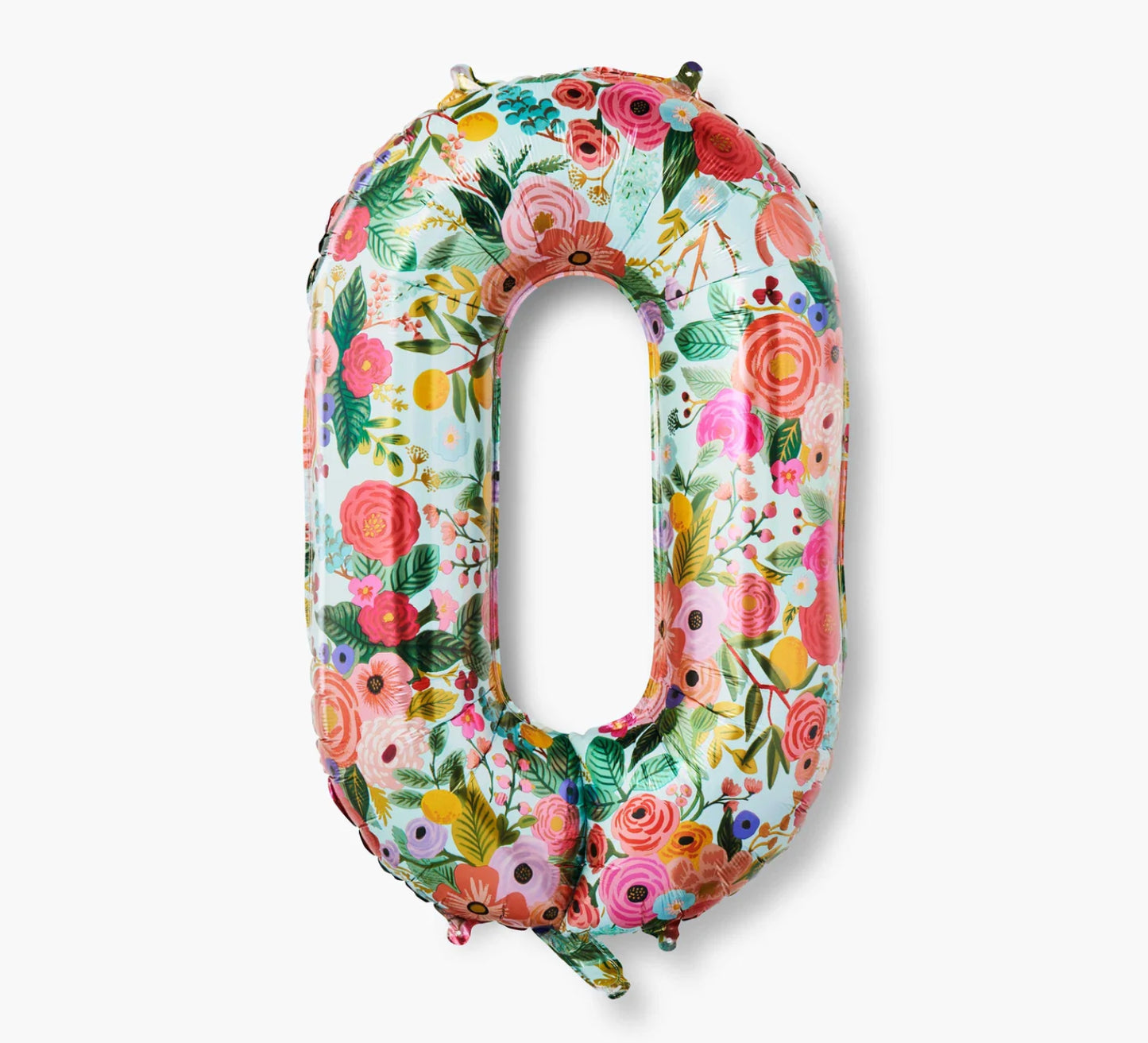 Numbered Floral Balloons