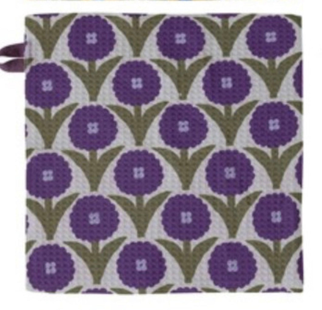 Hazel Mazel Bold Floral Microfiber Dishcloth