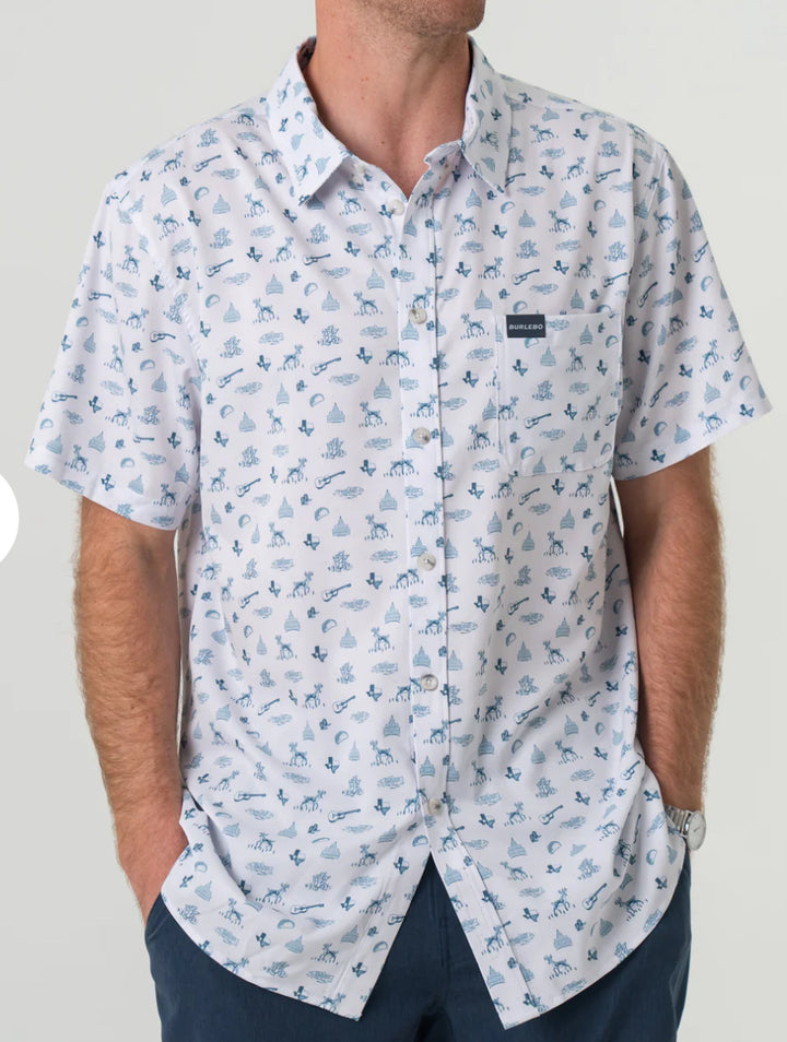 Performance Button Up - Lone Star State