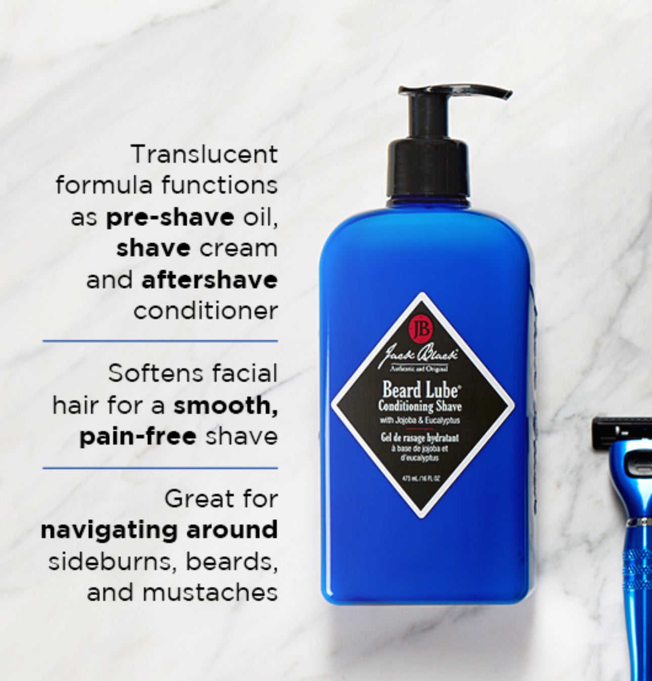Beard Lube Conditioning Shave with Jojoba & Eucalyptus