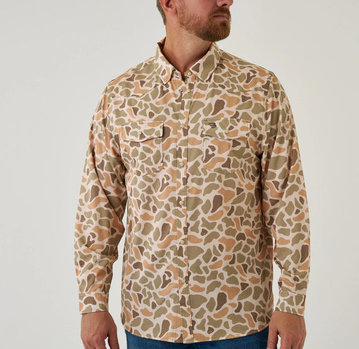 Long Sleeve - Performance Western Shirt - Venado Camo