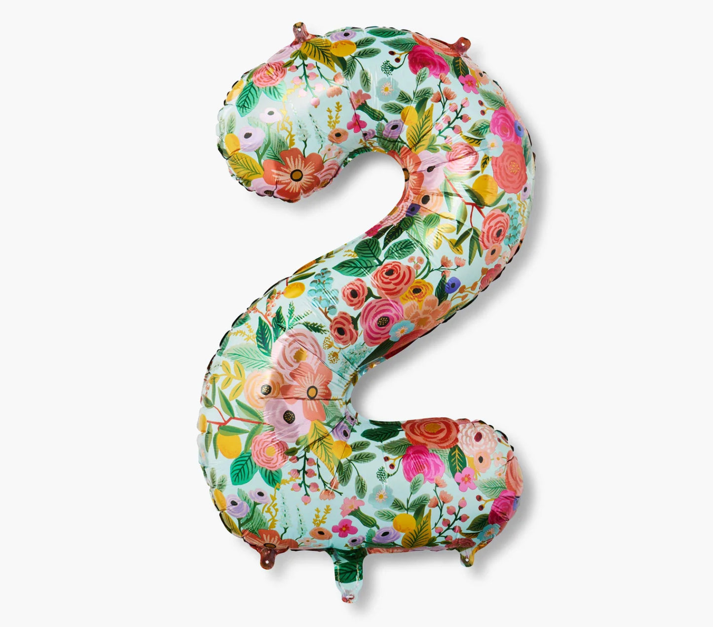 Numbered Floral Balloons