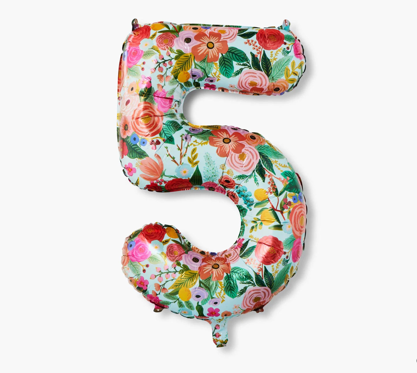Numbered Floral Balloons