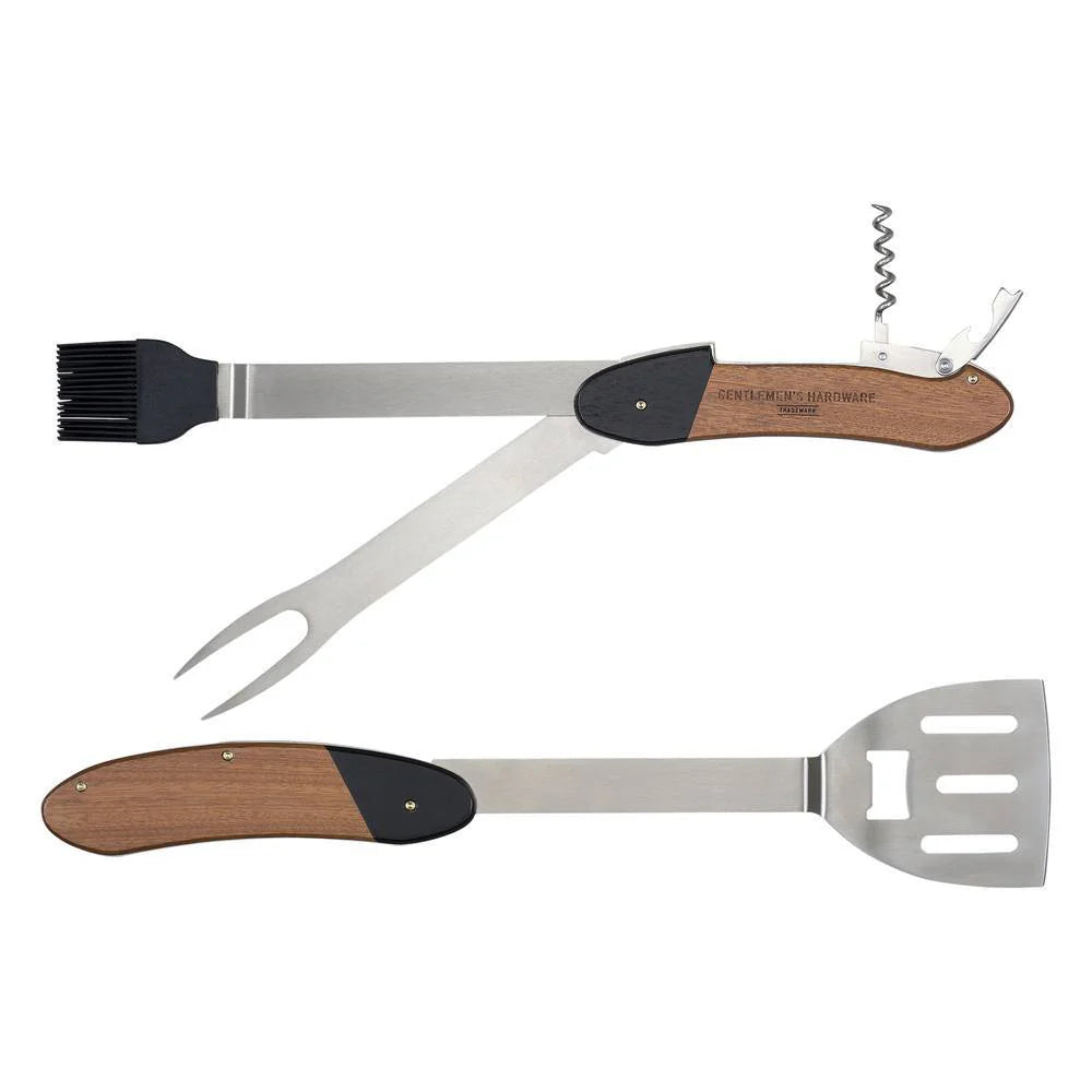 Gentlemen's Hardware BBQ Multi-Tool, Wood