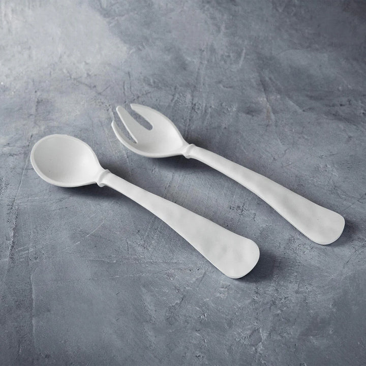 VIDA Nube Large Salad Servers (White)2484