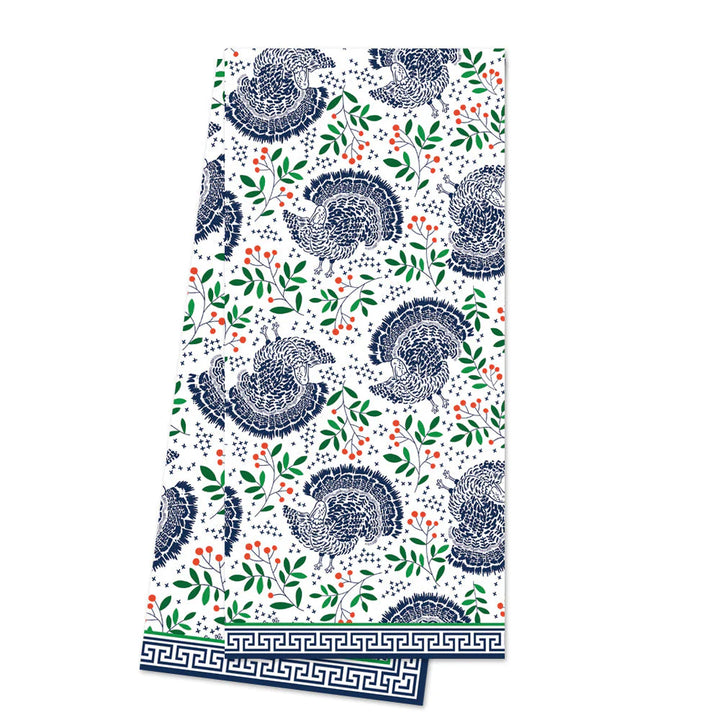 WH HOSTESS COTTON TEA TOWEL | TURKEY TOILE